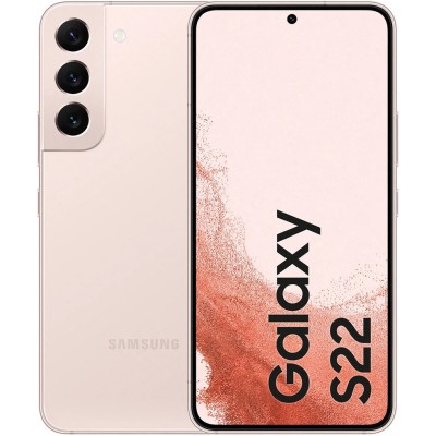 Refurbished (Pink Gold) Samsung Galaxy S22 5G Single SIM | 128GB | 8GB RAM 