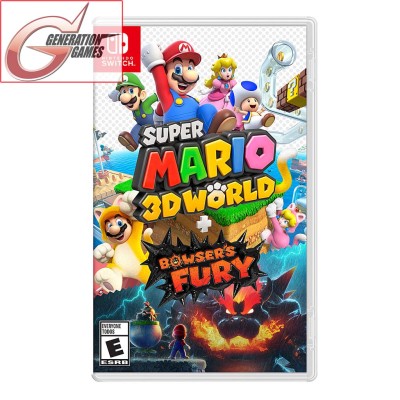 任天堂Switch超级马里奥3D世界+鲍泽的愤怒鲍泽（英文）