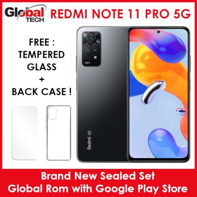 小米红米Note 11 Pro 5G 128GB/全球版（免费：钢化玻璃+后盖）